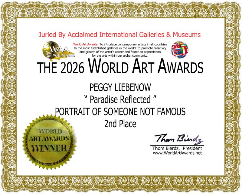2026 World ART AWARDS CATEGORY 32-some-2ND PLACE-Paradise Reflected